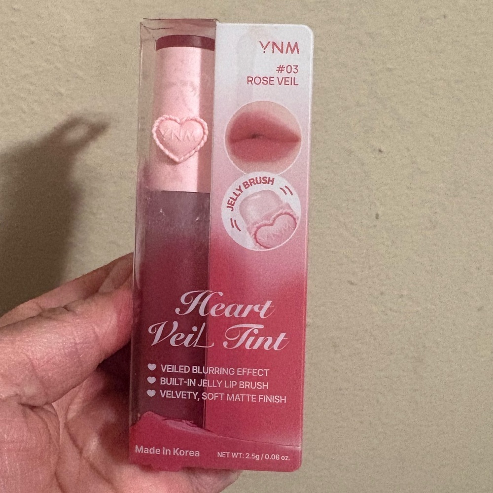 Heart Veil Tint Lipstick - Rose Veil (#03) Brand New Never Opened.